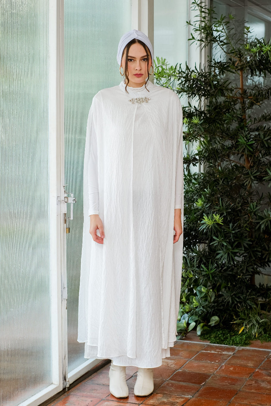 Asiro Adara Dress Poly Cotton Gaun Wanita  Gamis Panjang Wanita Gamis Session Ramadhan Baju Lebaran 2026 Kaftan Bukber Terbaru Abaya Polos