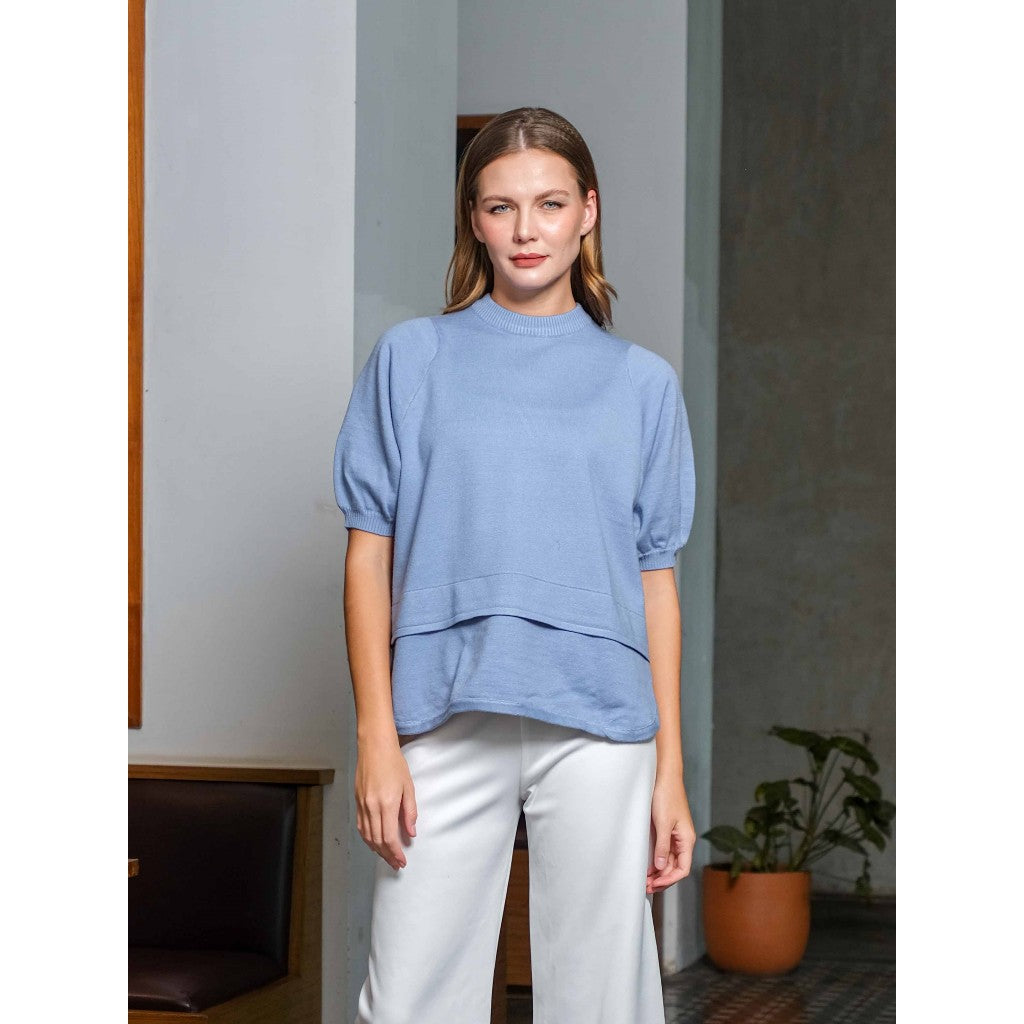 Asiro Amara Knitt Blouse Atasan Wanita