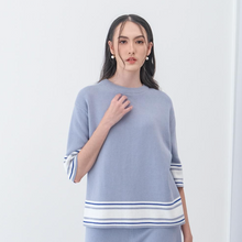 Load image into Gallery viewer, Asiro Helma Knitted Blouse Jemy Knitted Pants Sets Wanita
