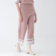 Load image into Gallery viewer, Asiro Helma Knitted Blouse Jemy Knitted Pants Sets Wanita
