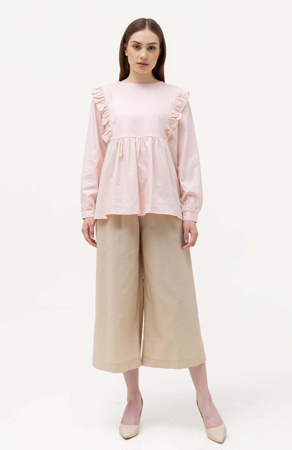 Mika Rayon Blouse Pink