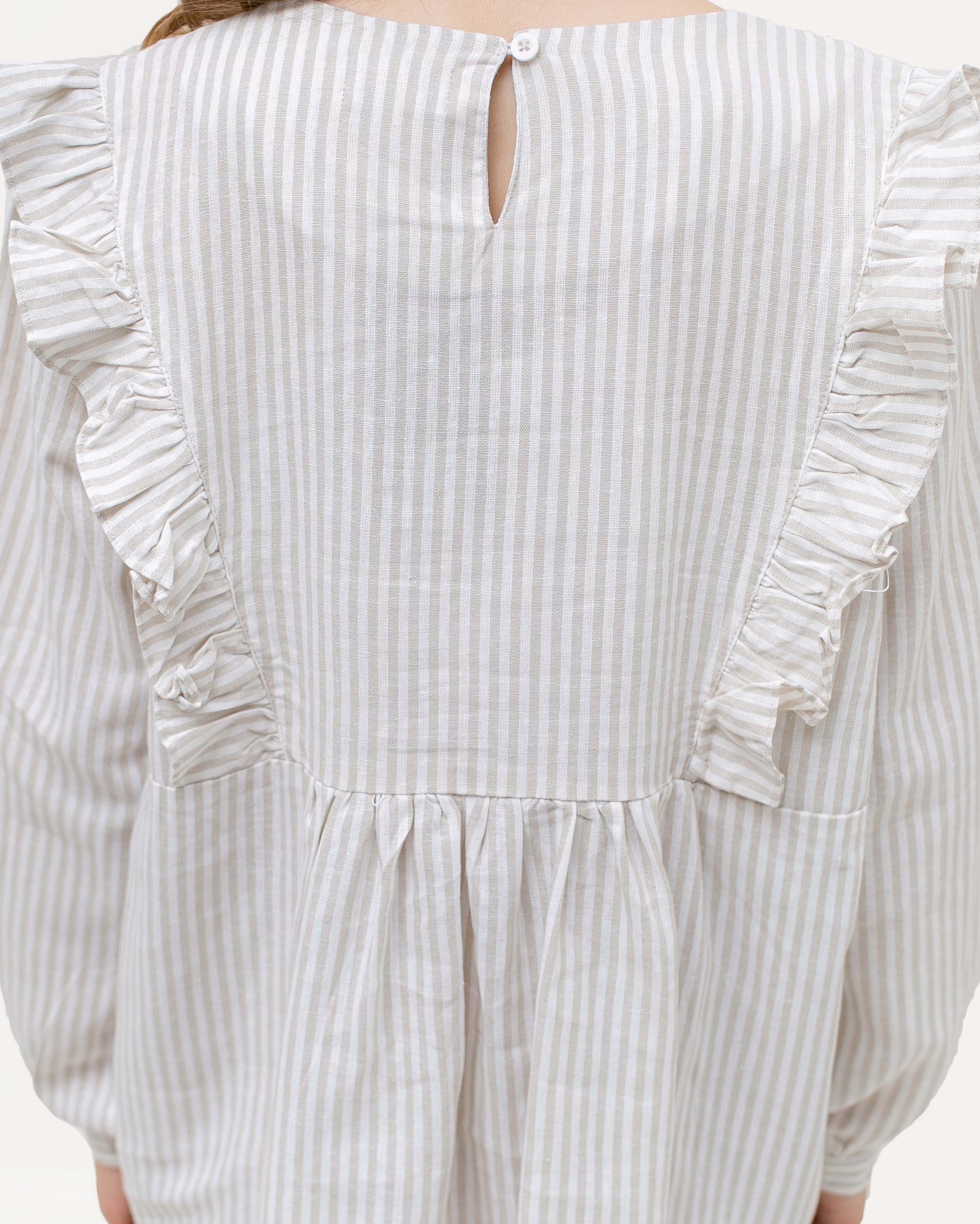 Mika Rayon Blouse Kakhi