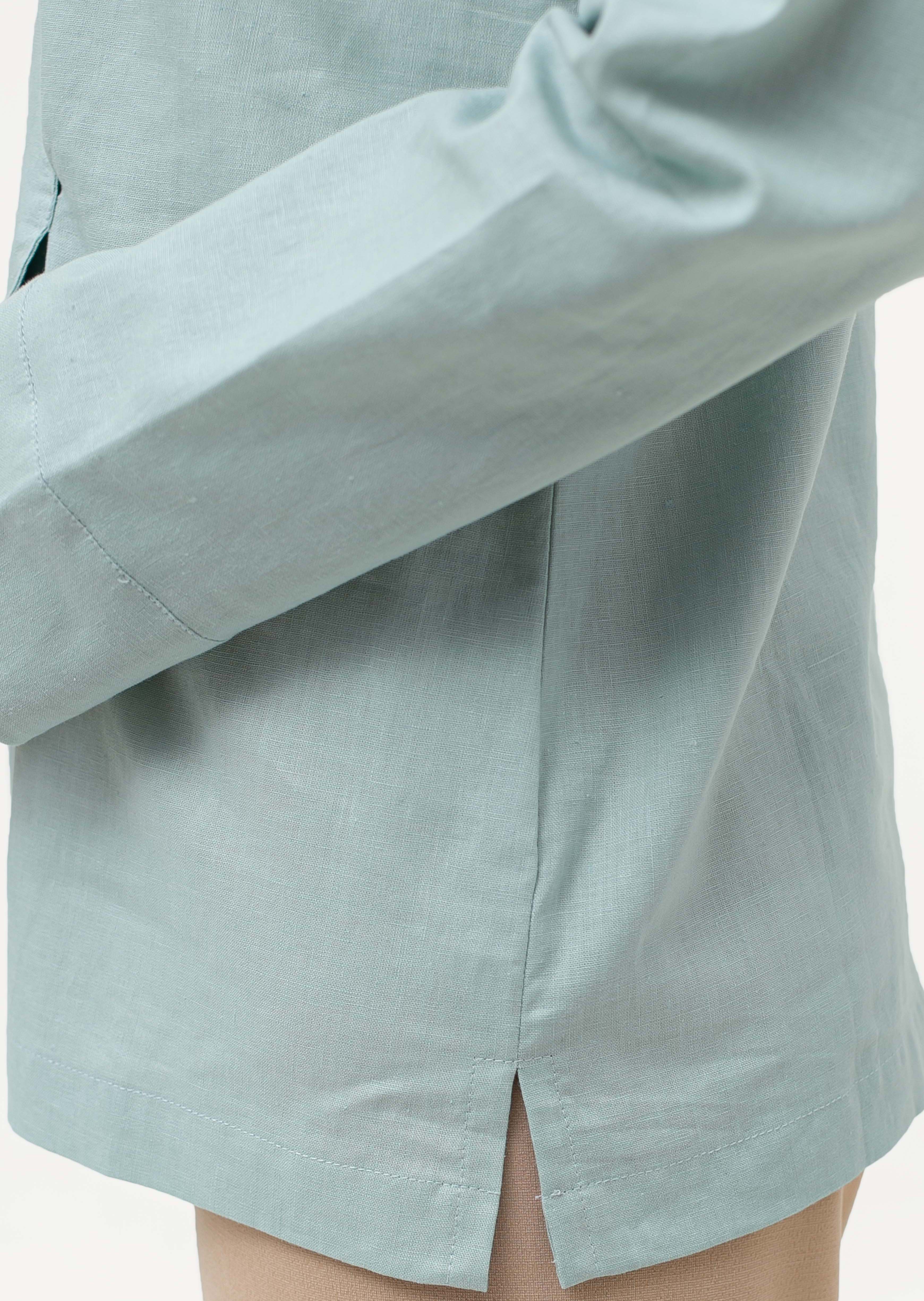 Nura Linen Blouse Mint