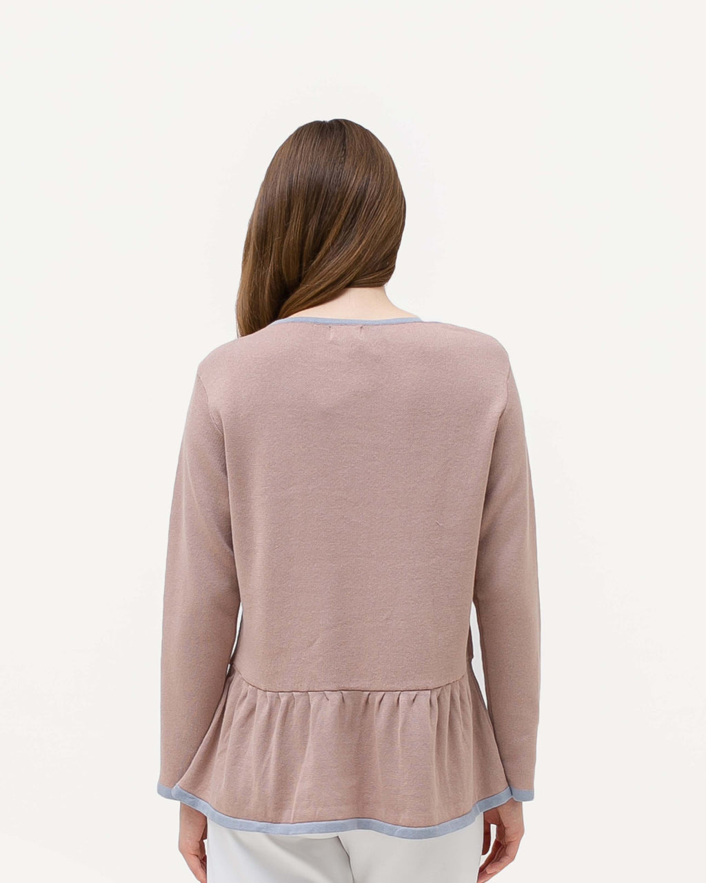 Sabina Knitted Blouse Sand