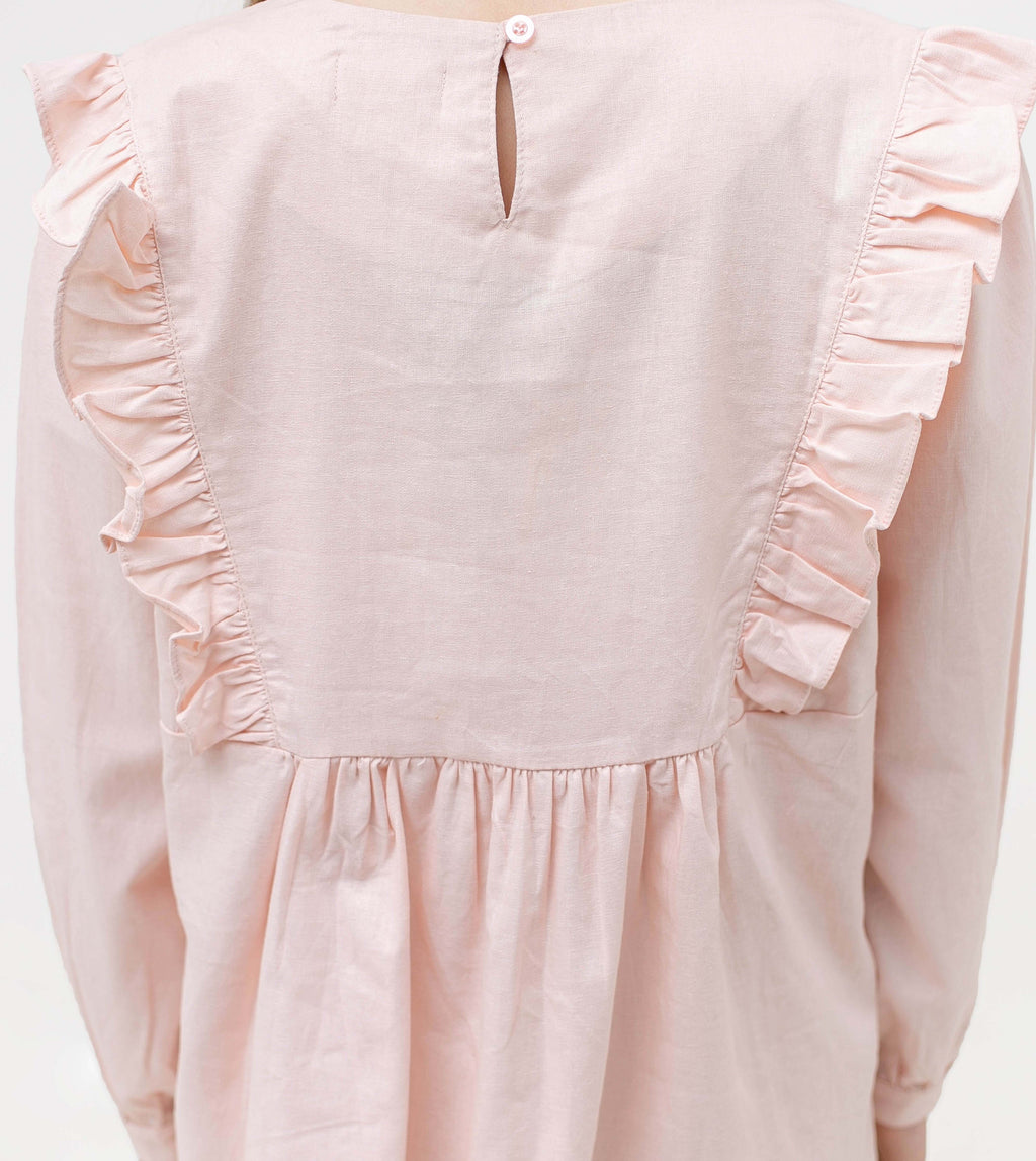 Mika Rayon Blouse Pink