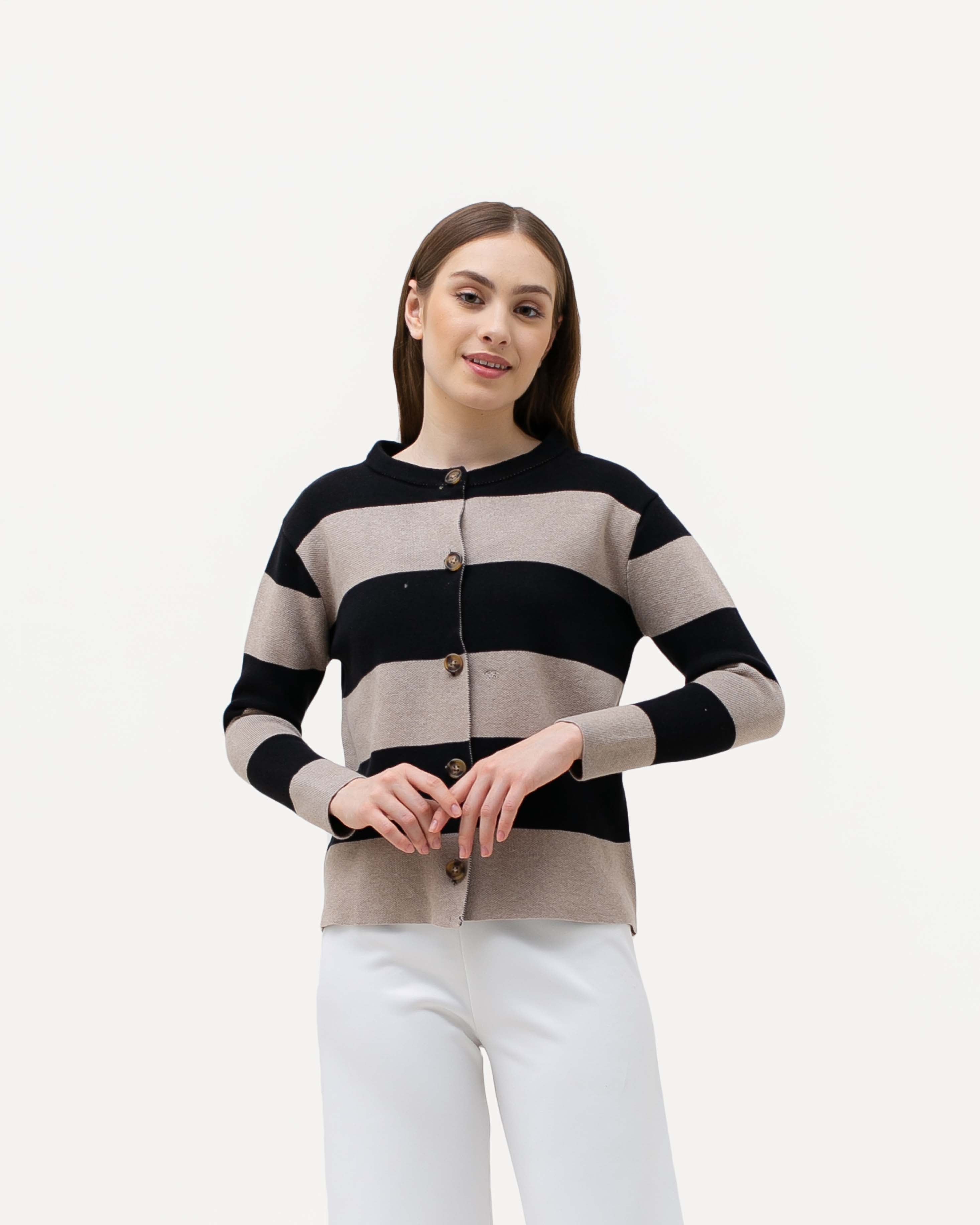 Revalina Knitted Outerwear Black