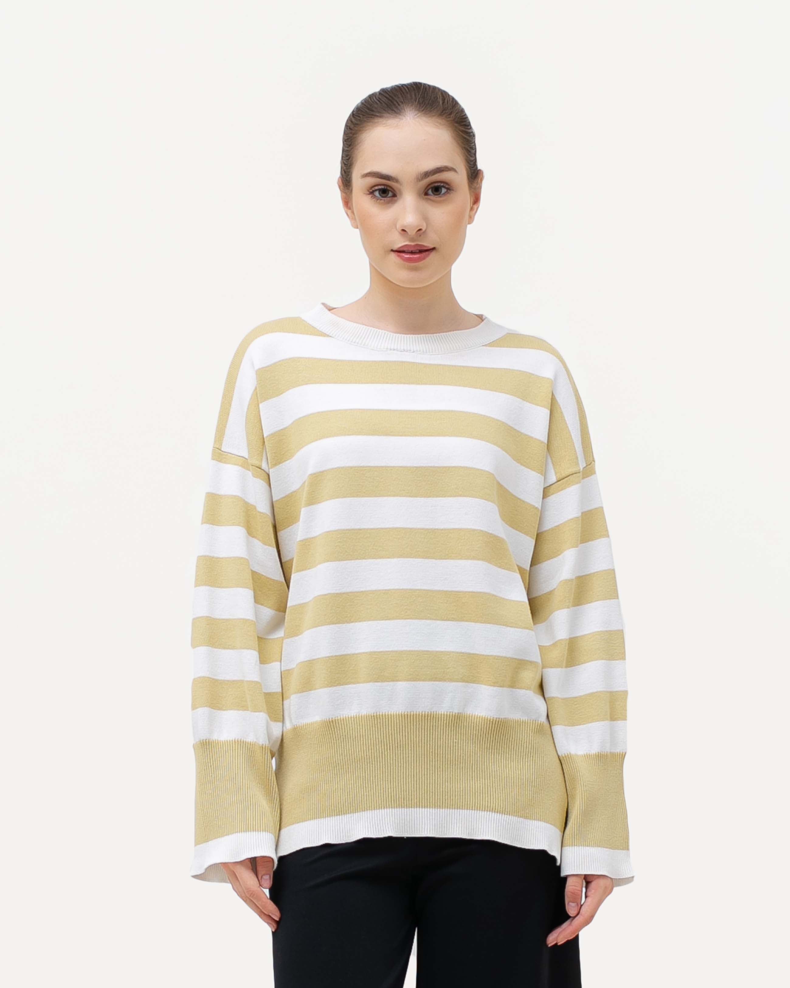 Winata Knitted Outerwear Yellow
