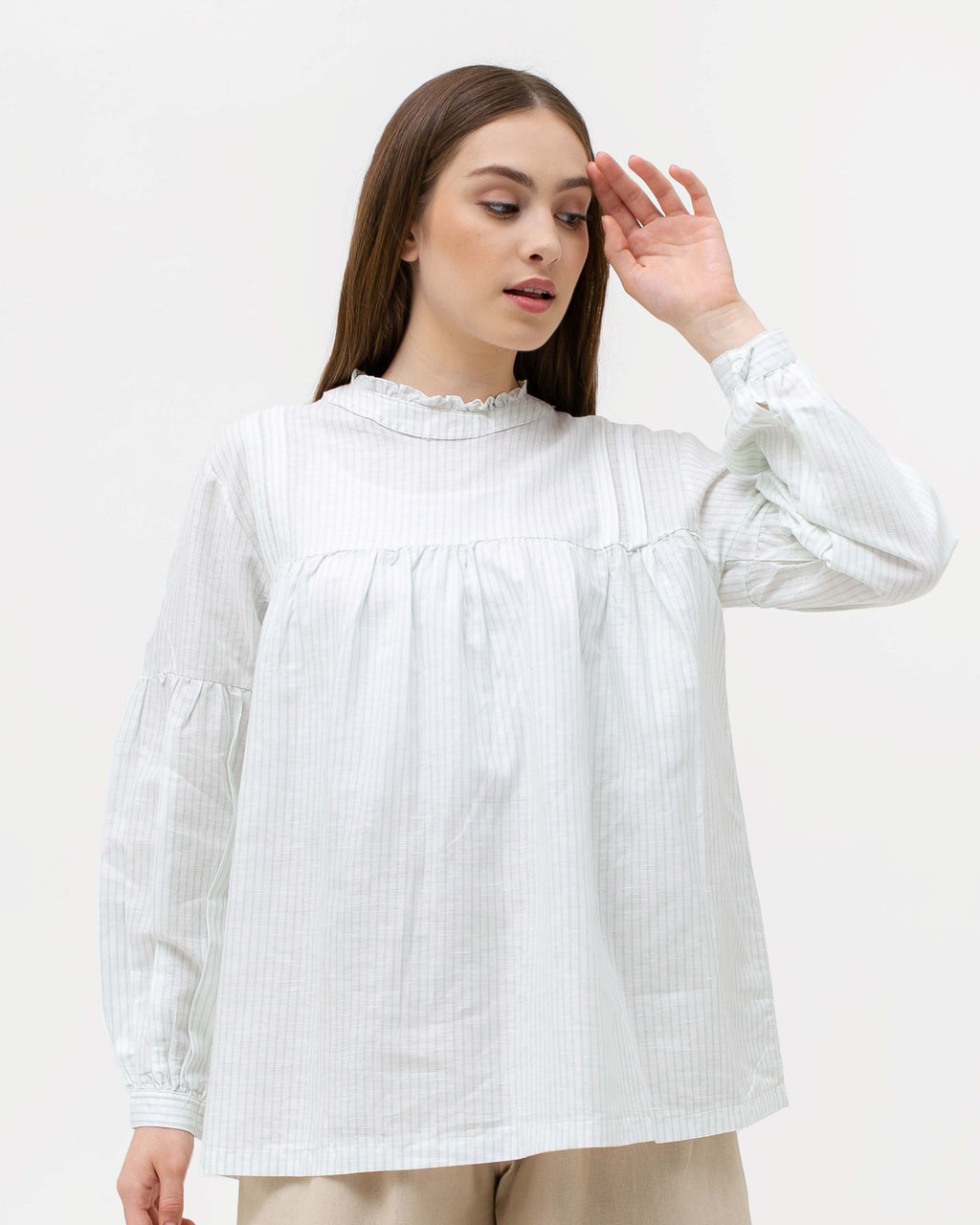Keyla Rayon Blouse Mint