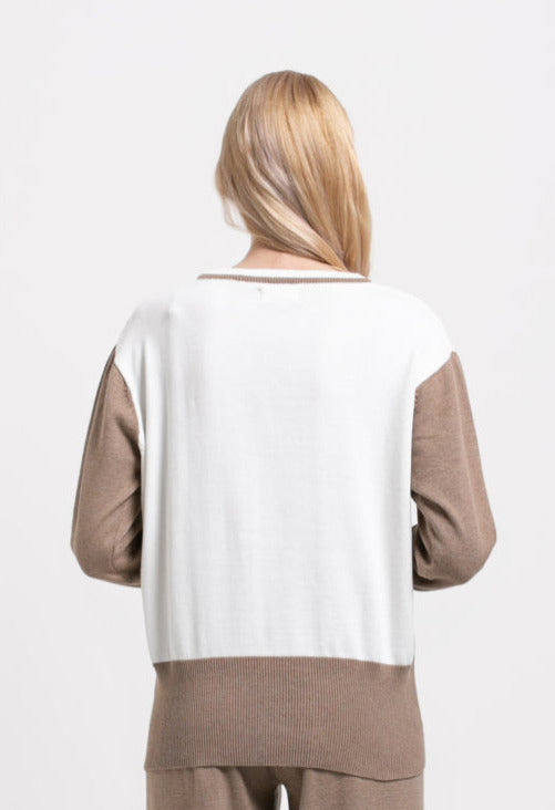 Quina Knitted Blouse Mocca