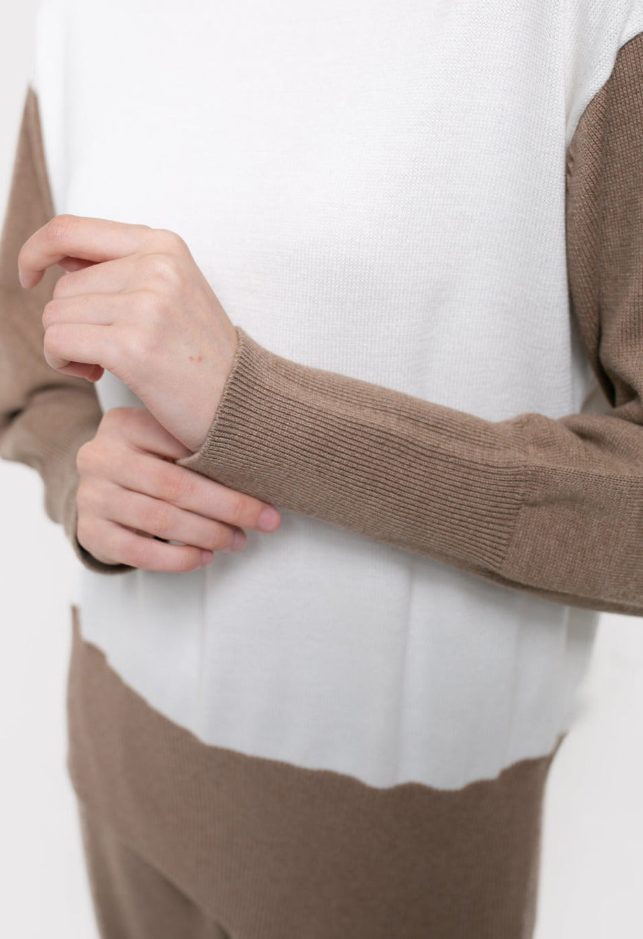 Quina Knitted Blouse Mocca