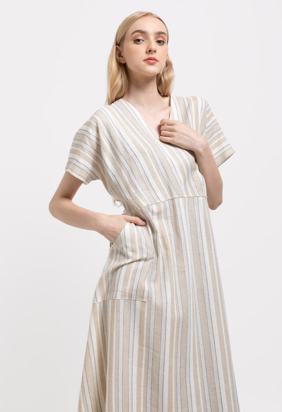 Valeska Pure Linen Dress