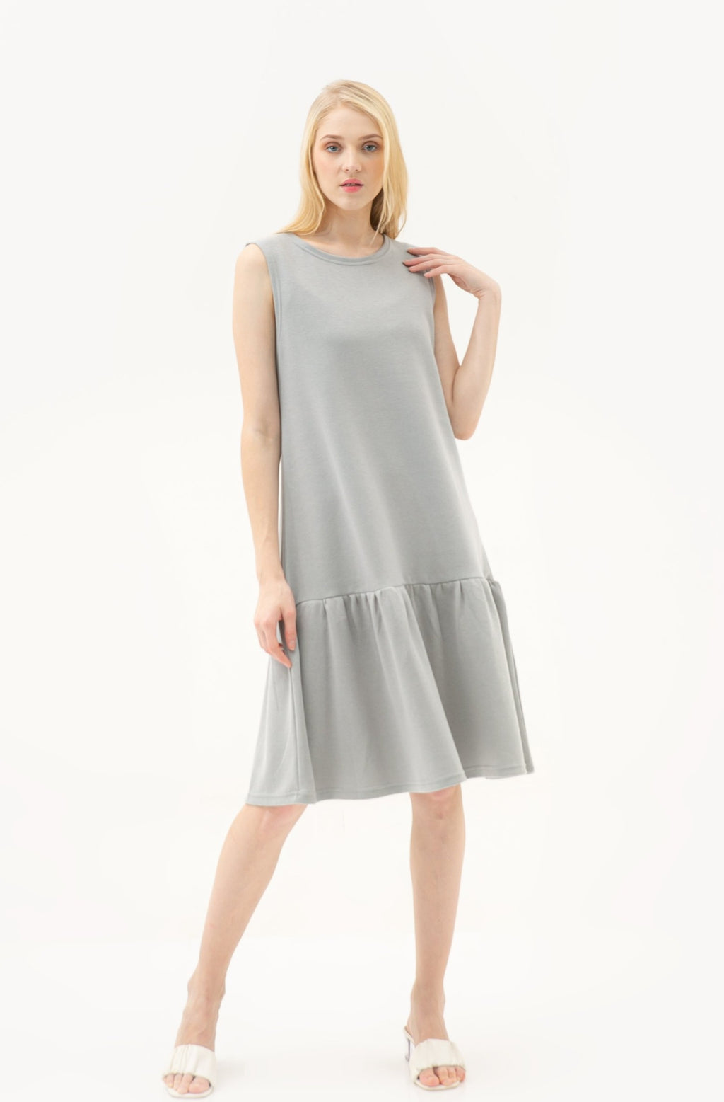 Skylar Cotton Dress Mint Green