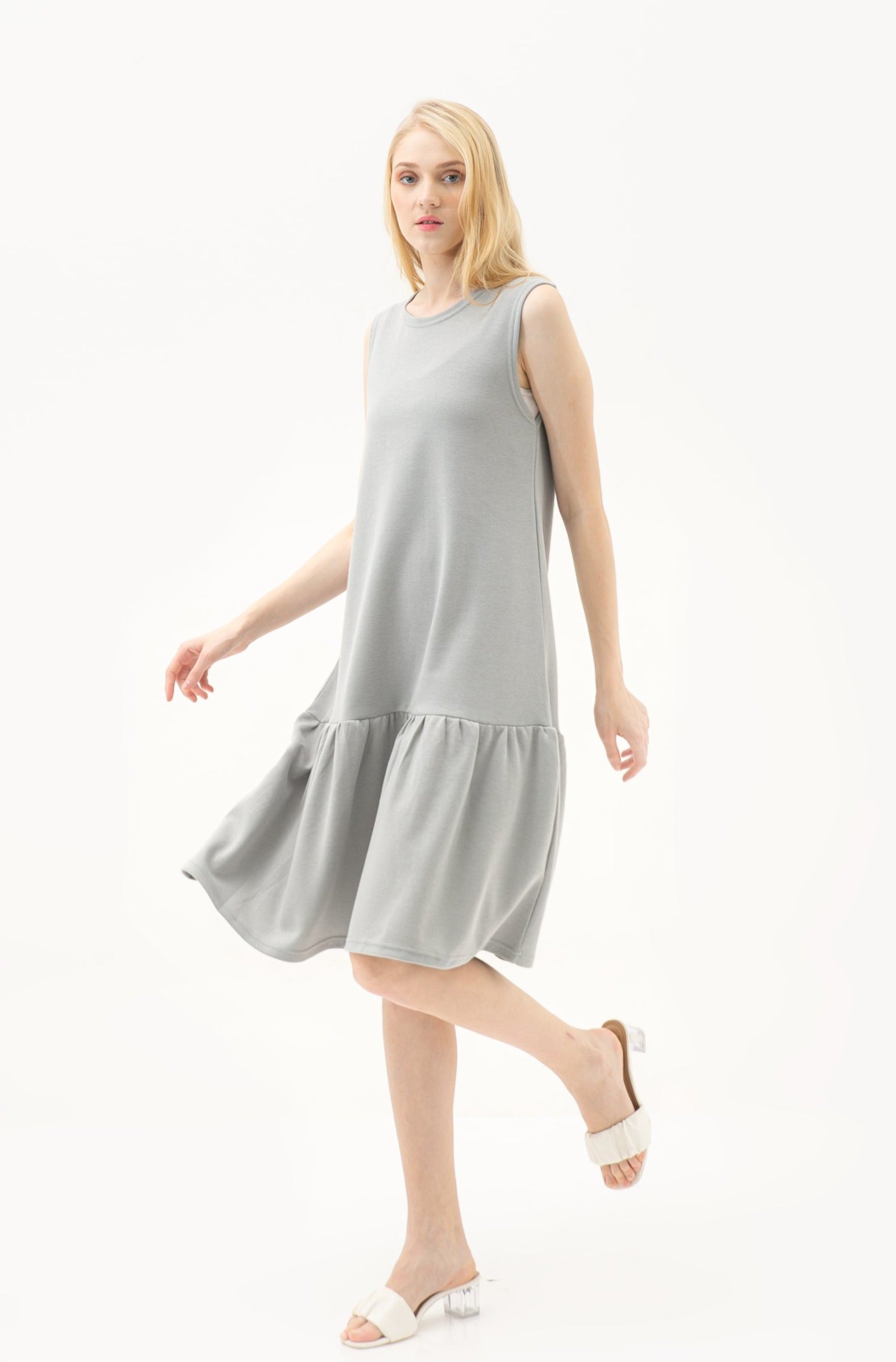 Skylar Cotton Dress Mint Green
