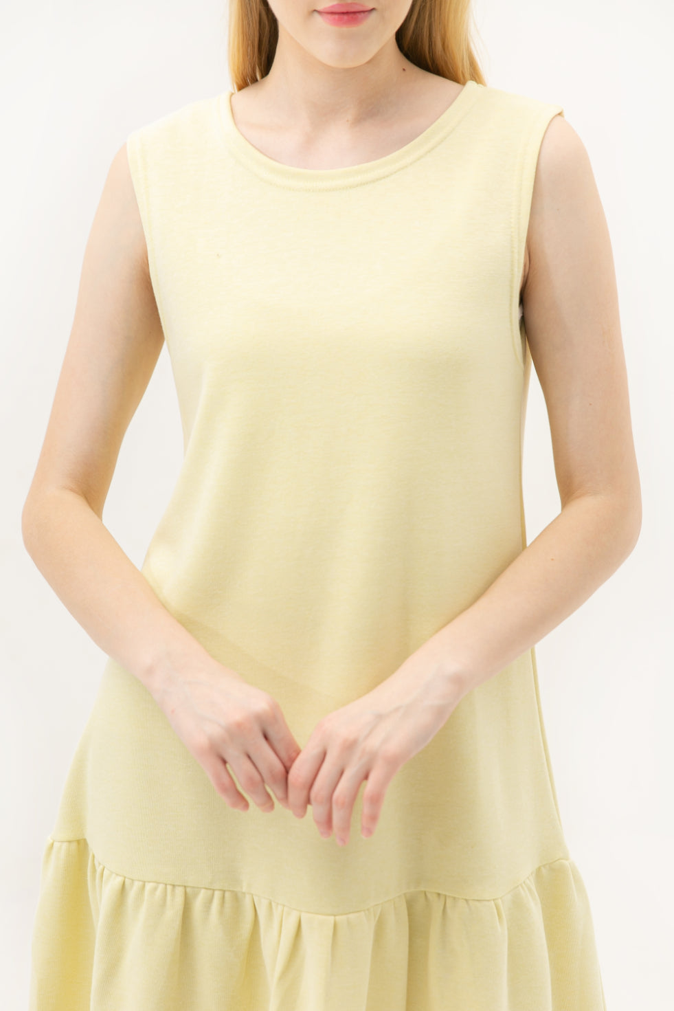 Skylar Cotton Dress Yellow
