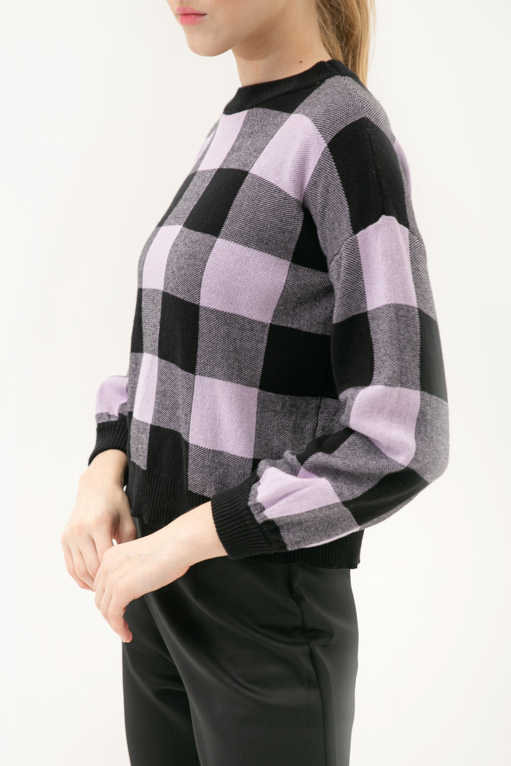 Ricela Knitted Blouse Lilac