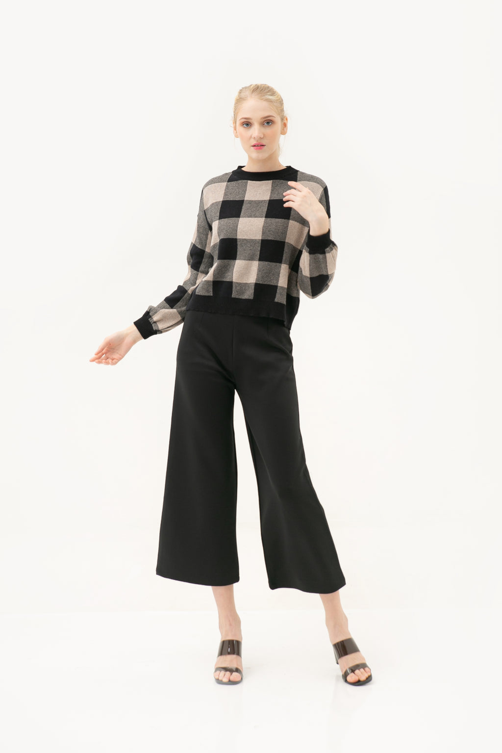 Ricela Knitted Blouse Mocca