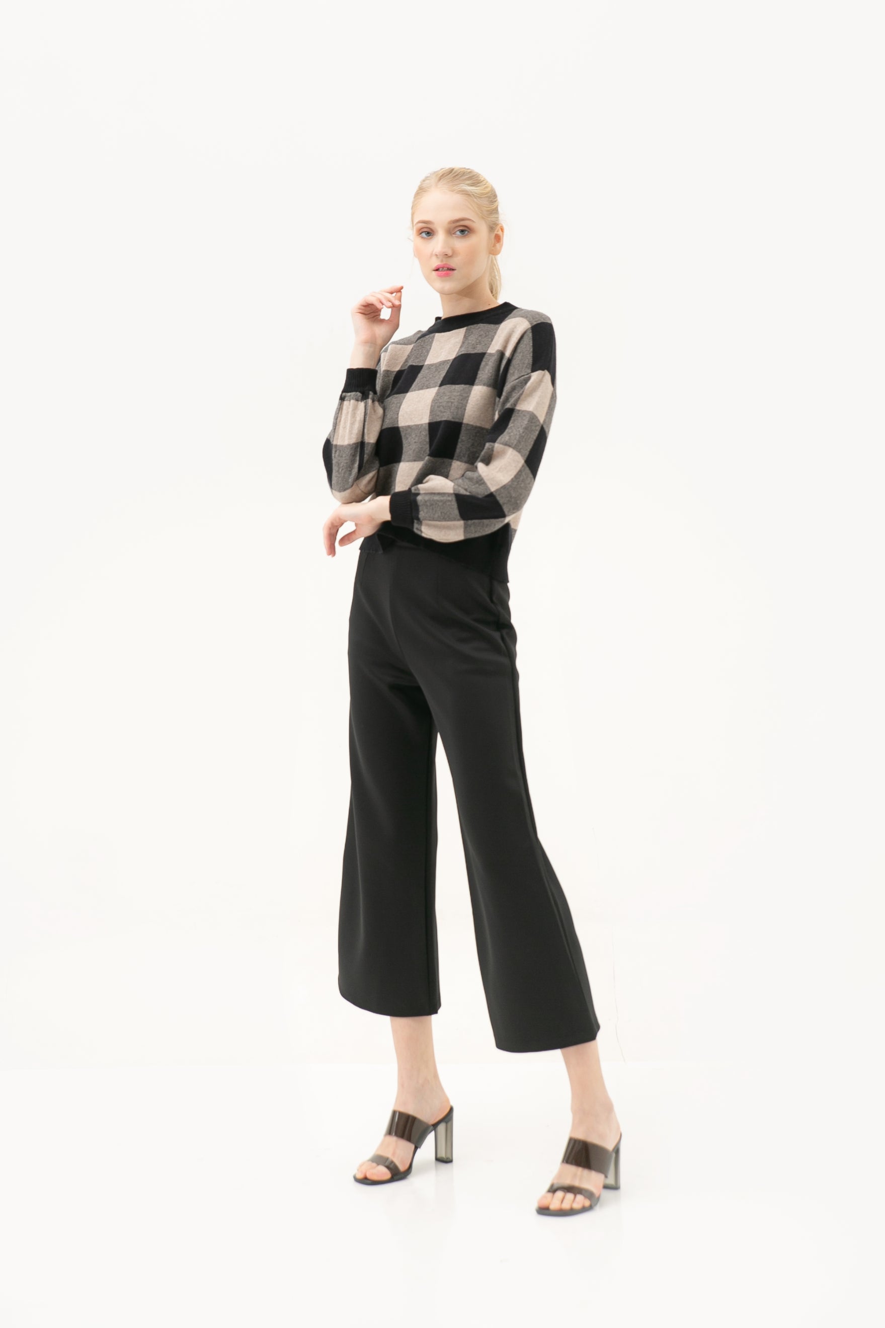 Ricela Knitted Blouse Mocca