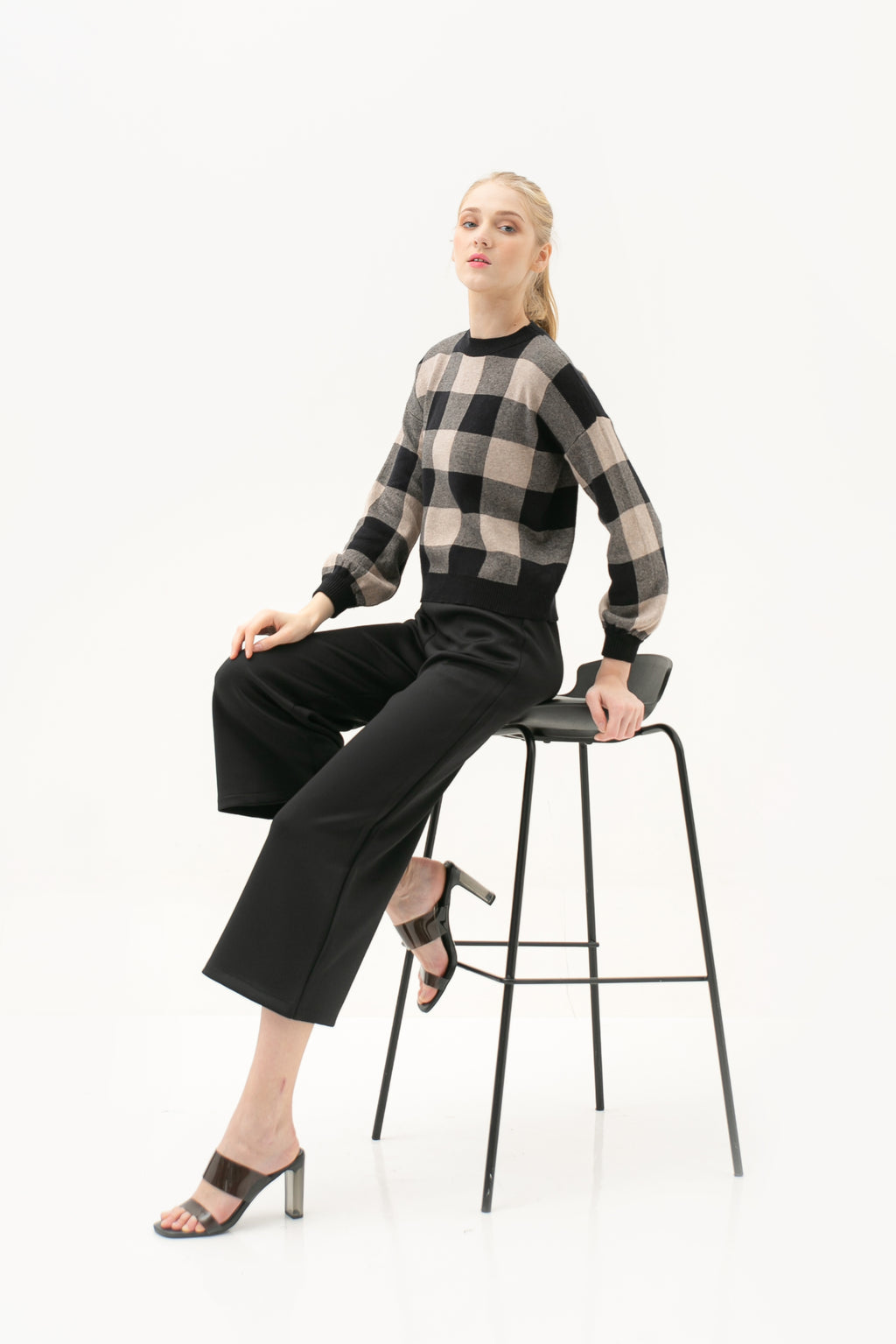 Ricela Knitted Blouse Mocca