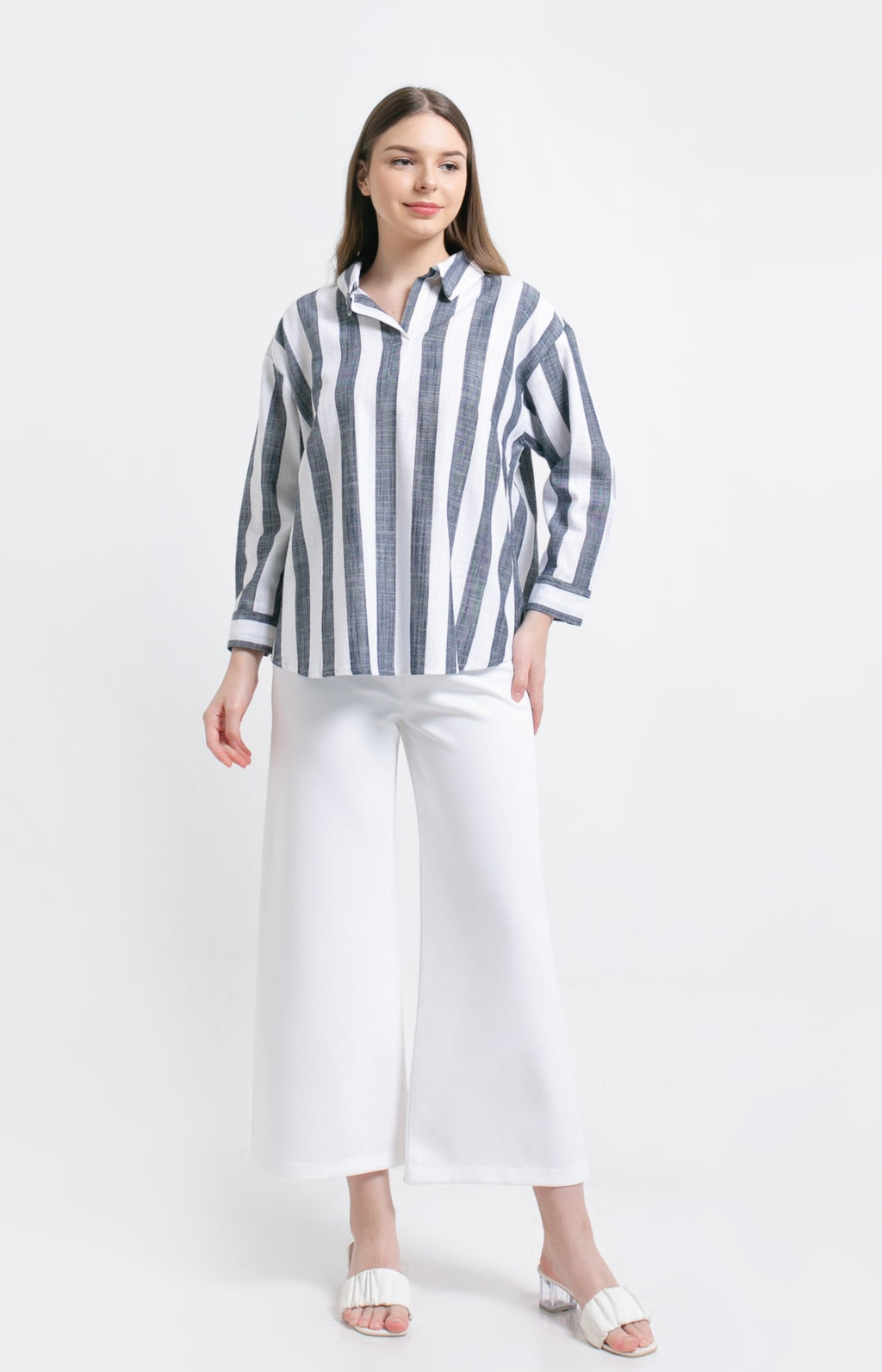 Shopia Pure Linen Blouse