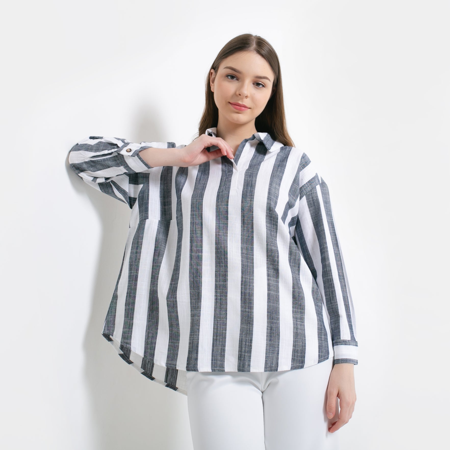 Shopia Pure Linen Blouse