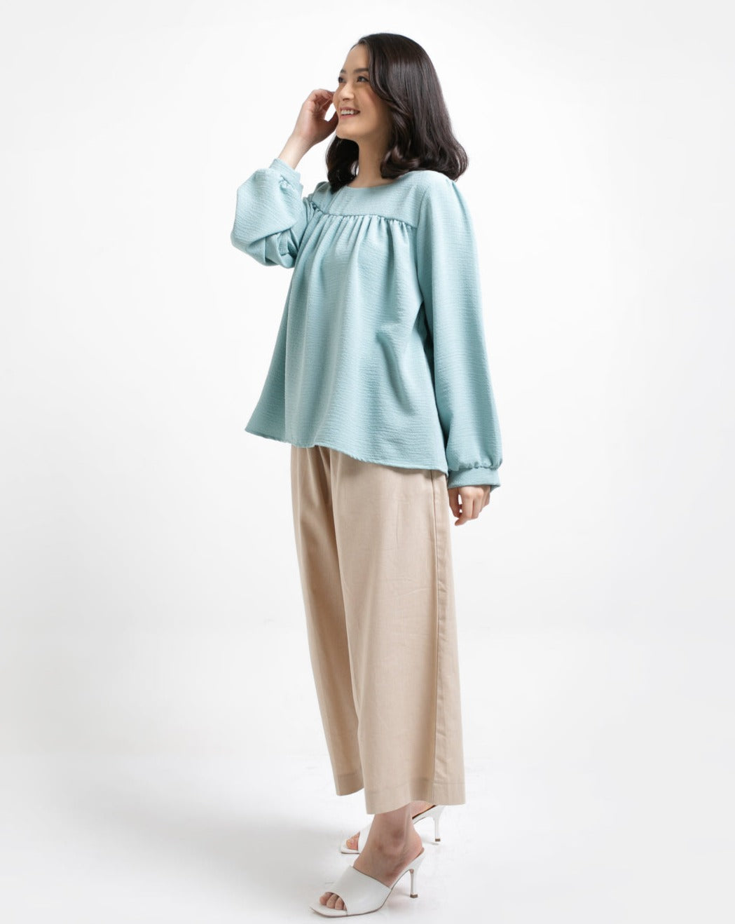 Aileen Crinkle Blouse