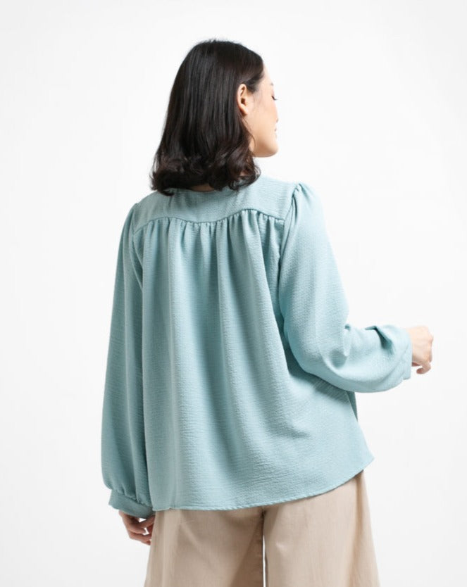 Aileen Crinkle Blouse