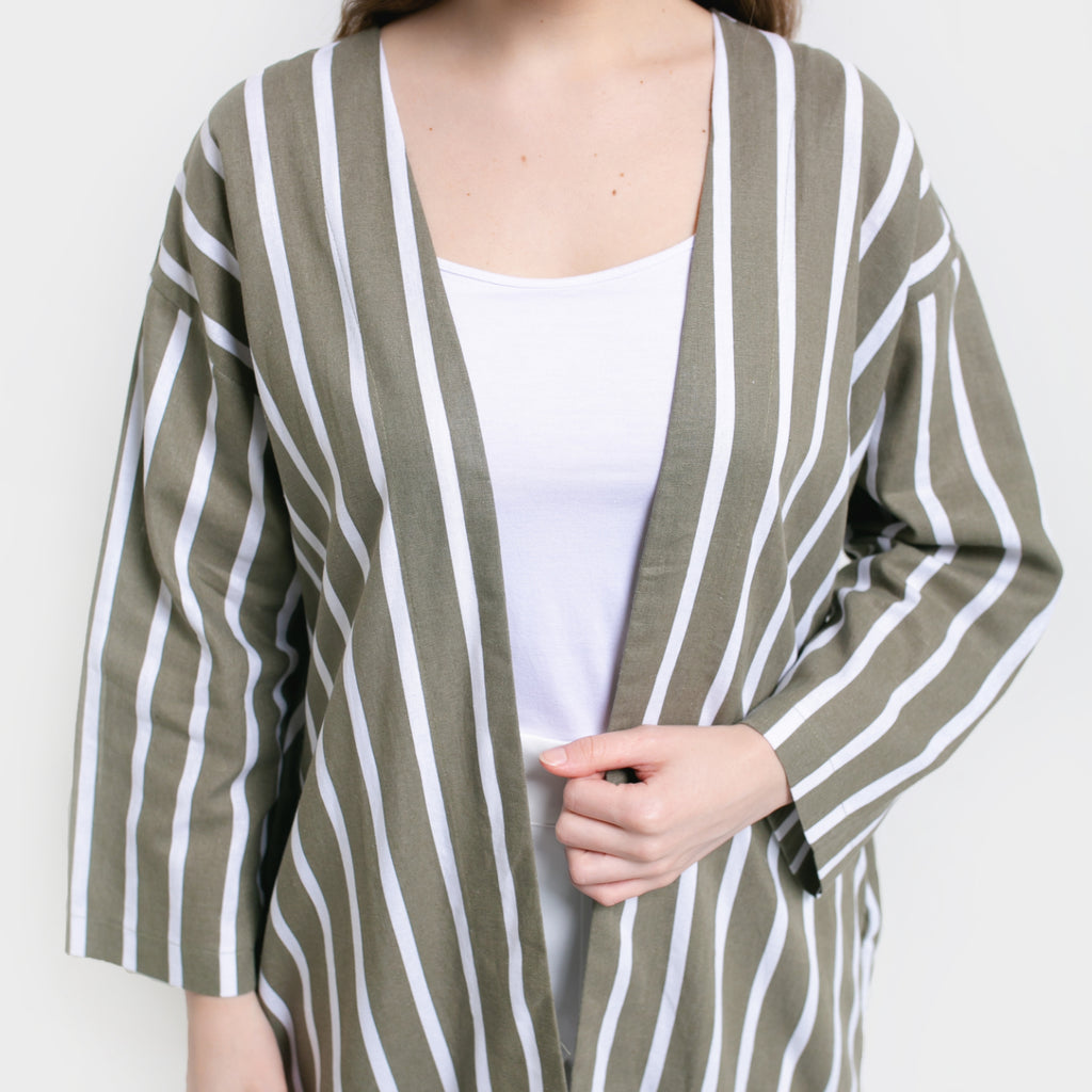 Olvie Pure Linen Outerwear
