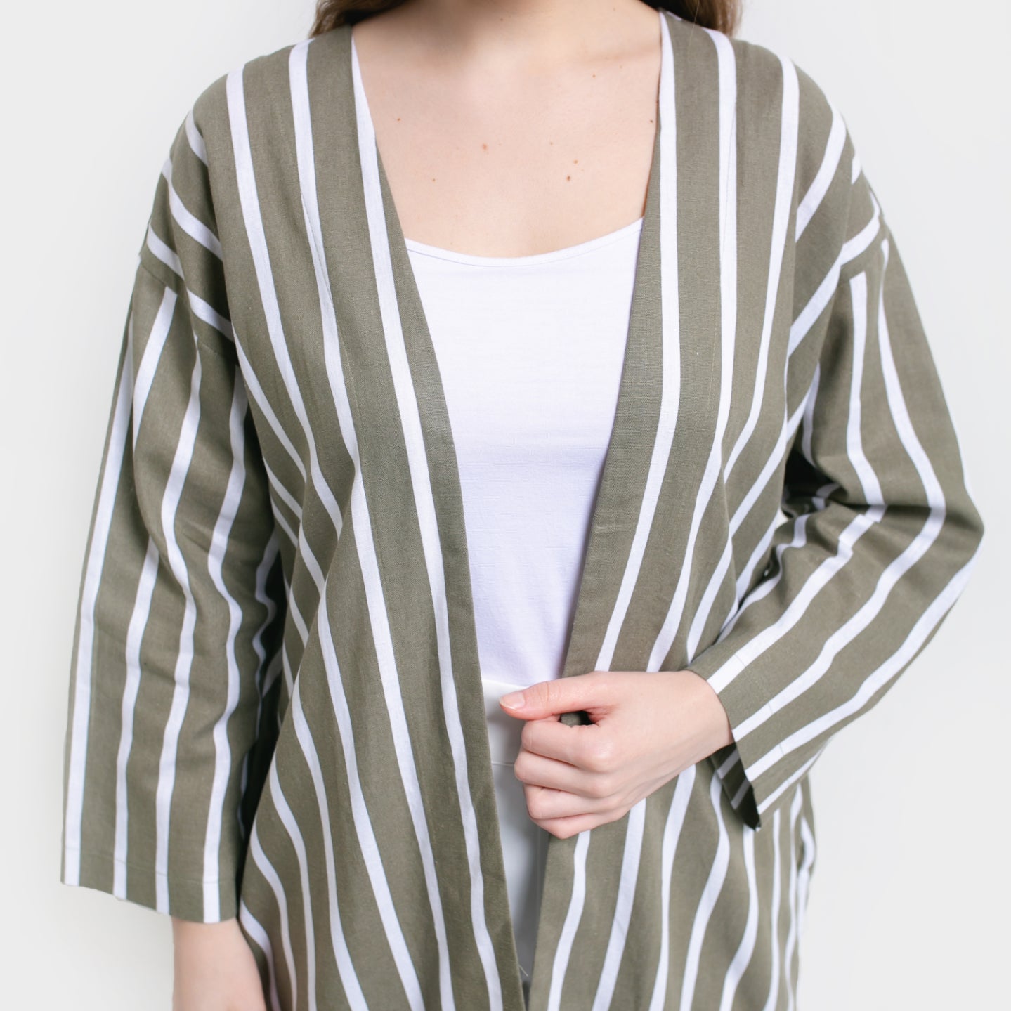 Olvie Pure Linen Outerwear