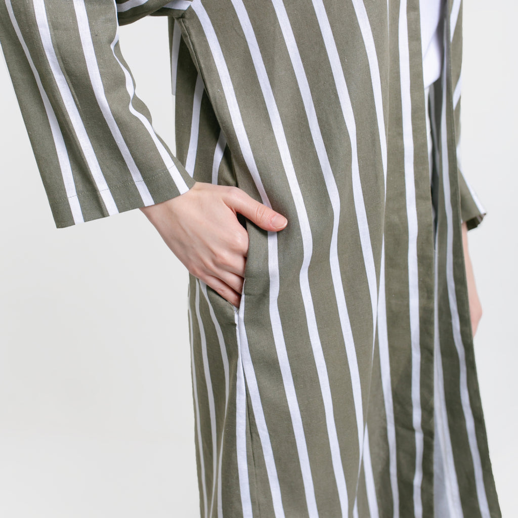 Olvie Pure Linen Outerwear