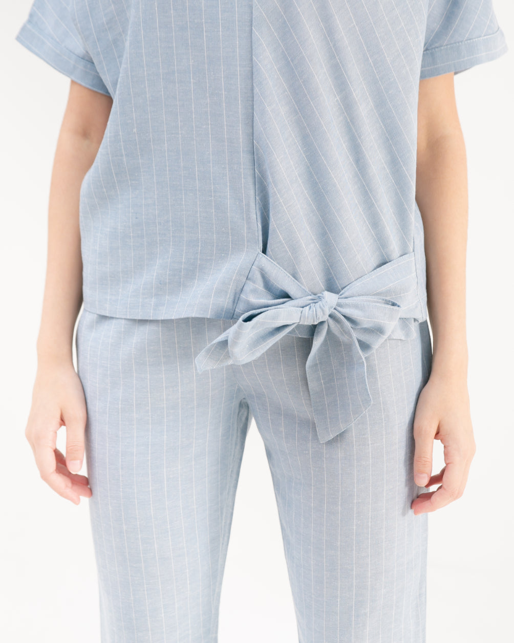 Reivy Linen Sets Cerulean