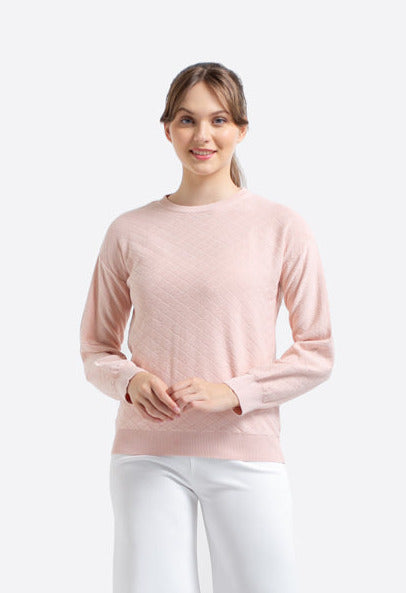 Lucy Knitted Blouse Pink