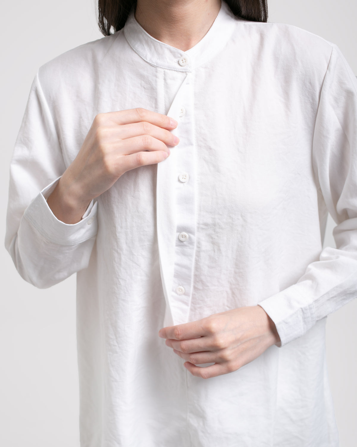 Cotton Set Oriel Blouse Byan Pants White