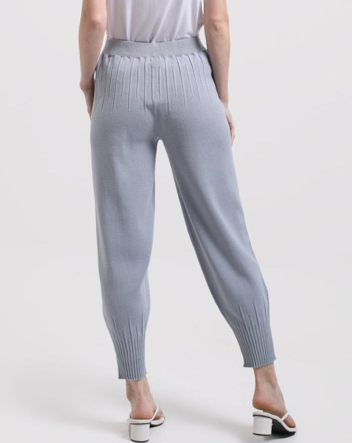Cleva Knitted Pants Cerulean