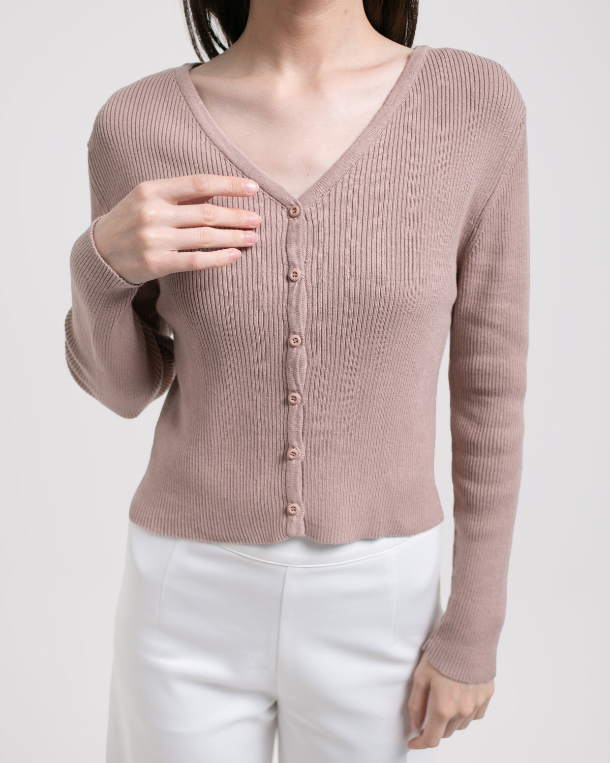 Virginia Knitted Outerwear Sand