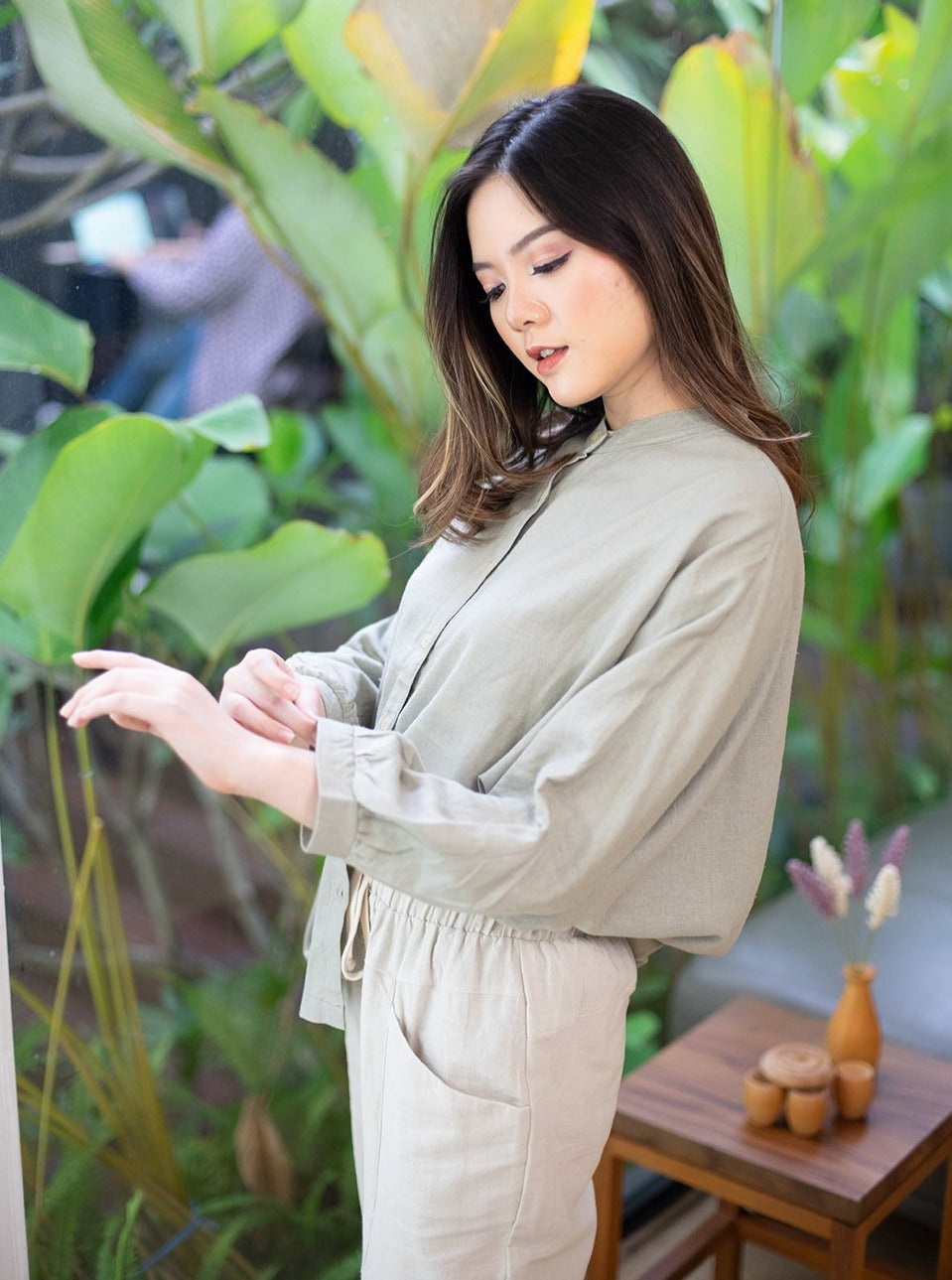 Lynele Linen Blouse