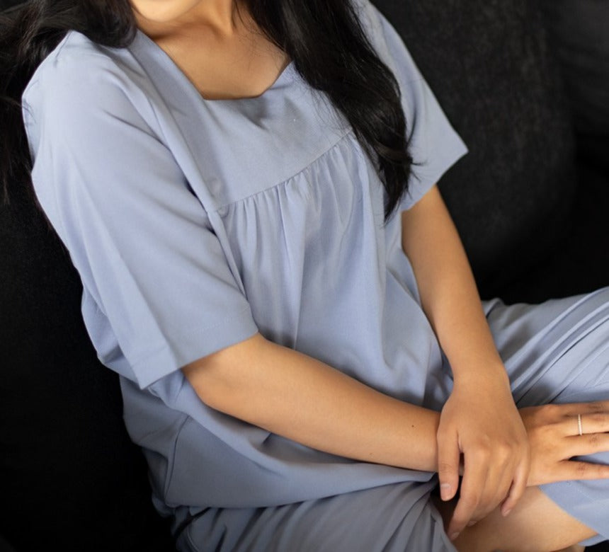 Whitney Polycotton Sets Cerulean