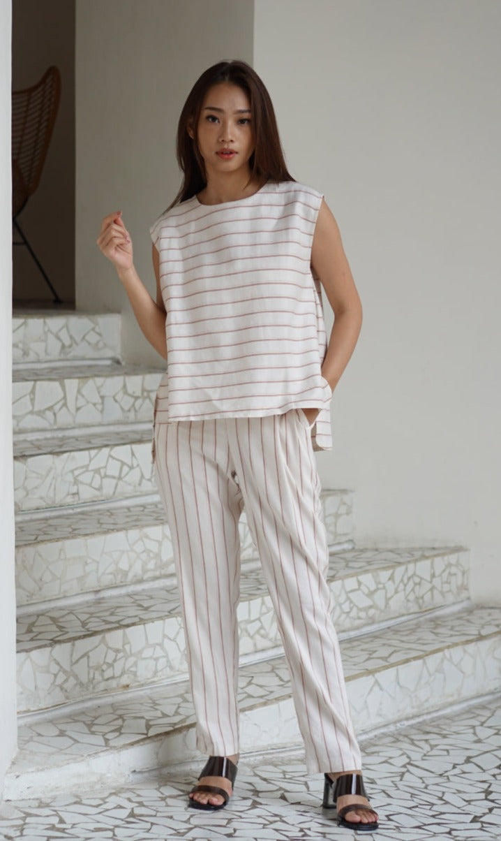 Roxane Linen Sets Cream