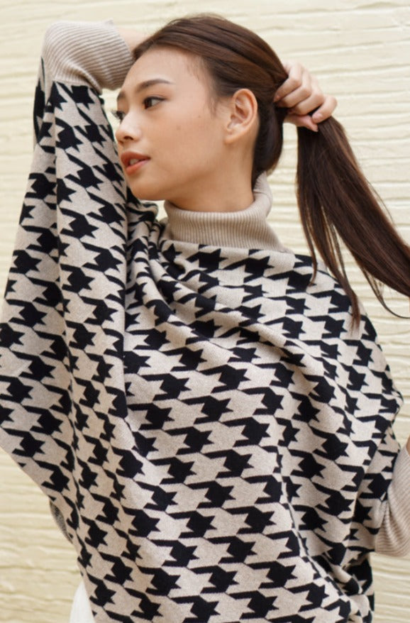 Anatasya Knitted Blouse Mocca