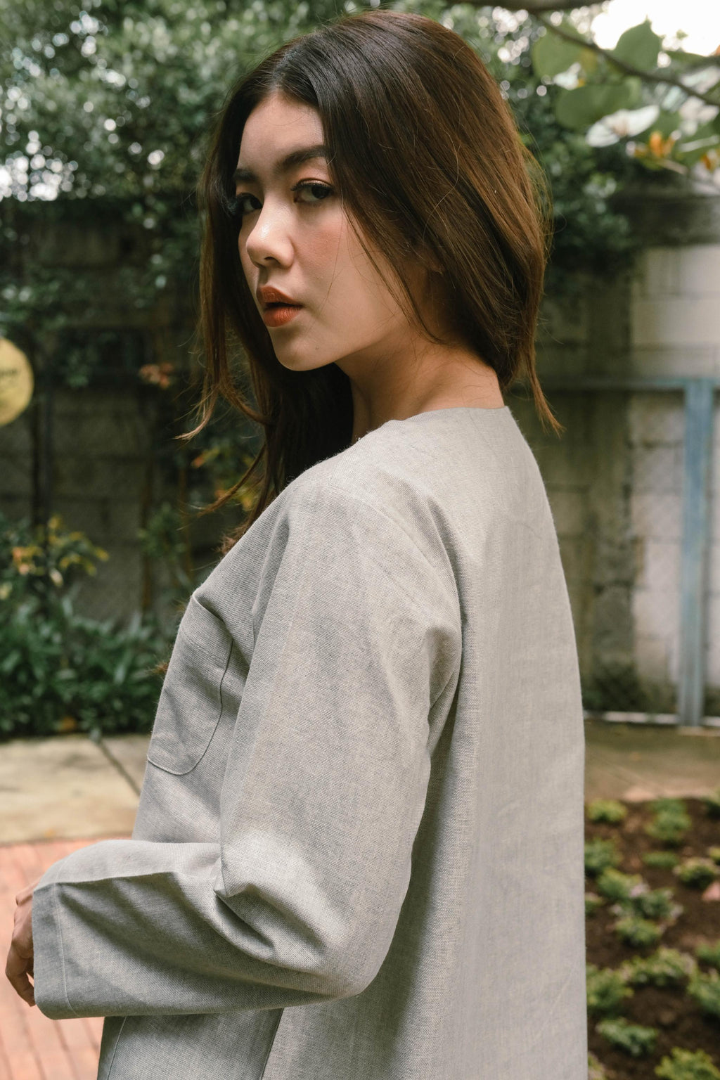 Corby Pure Linen Blouse