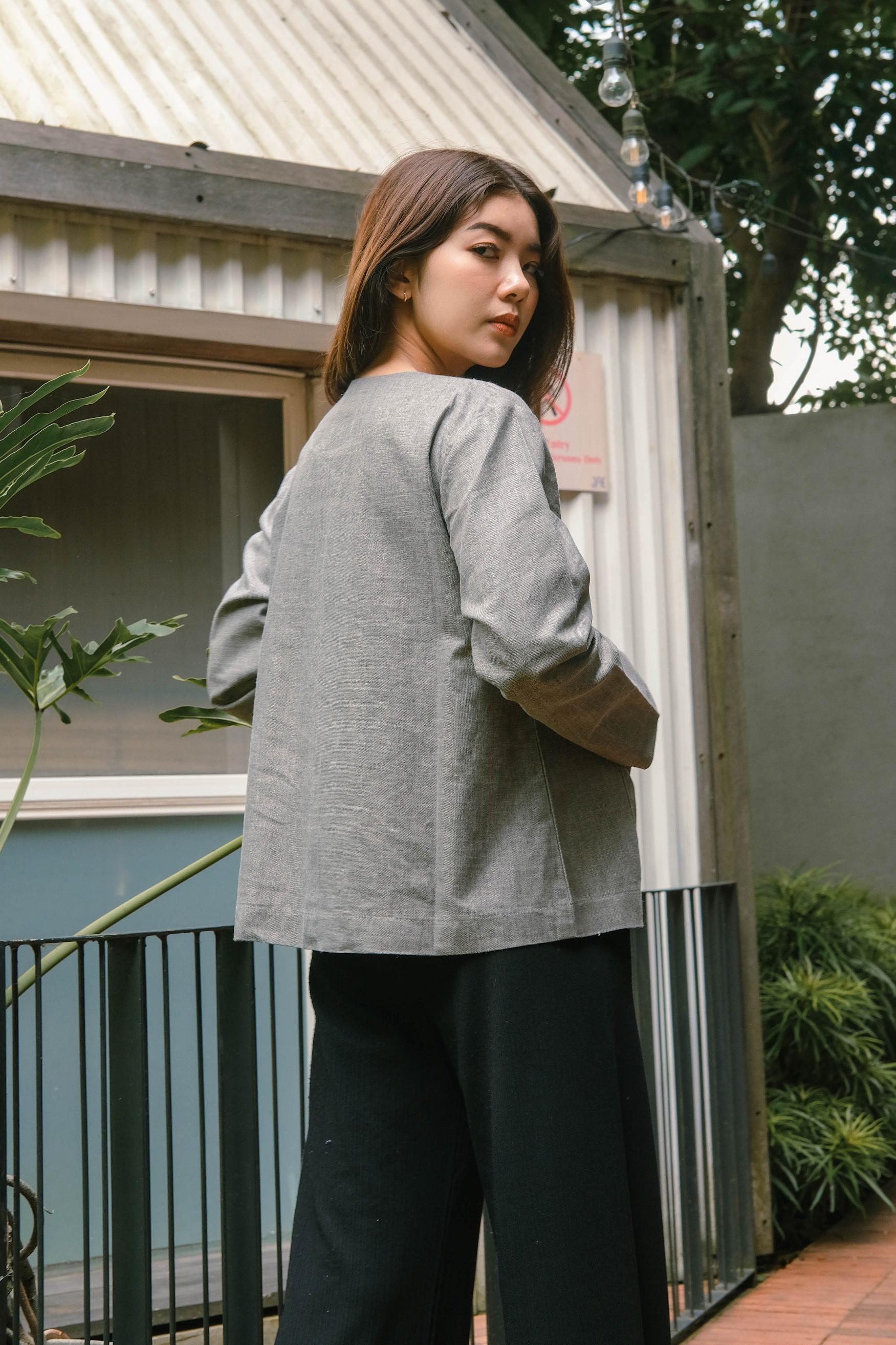 Corby Pure Linen Blouse