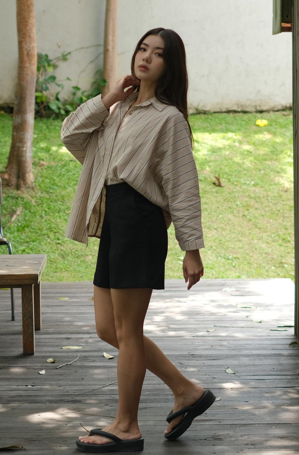 Kimmy Linen Blouse