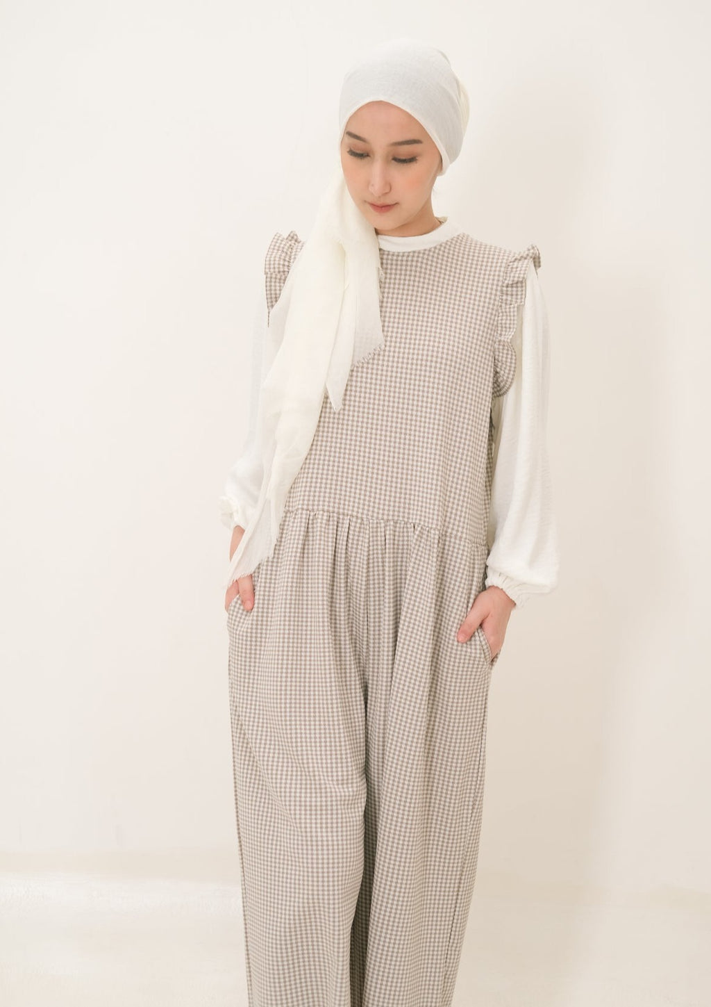 Jasmie Polycotton Jumpsuit