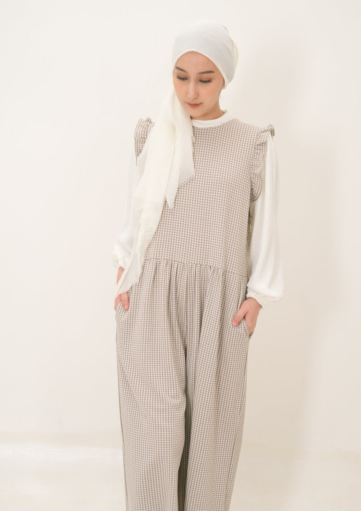 Jasmie Polycotton Jumpsuit