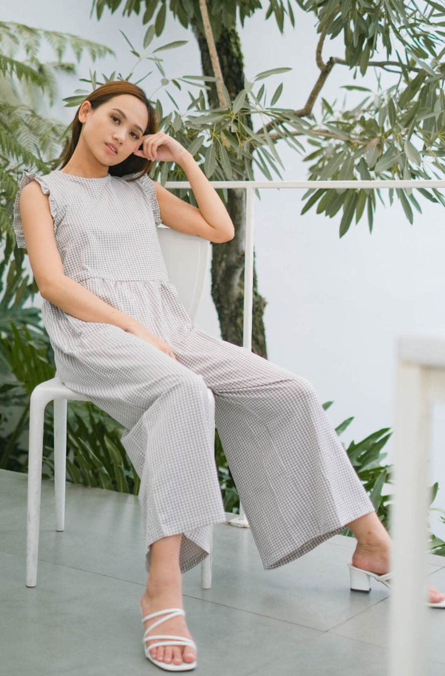 Jasmie Polycotton Jumpsuit