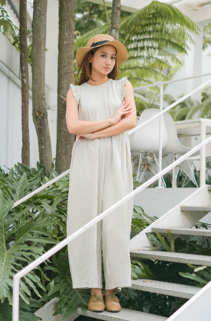 Jasmie Polycotton Jumpsuit