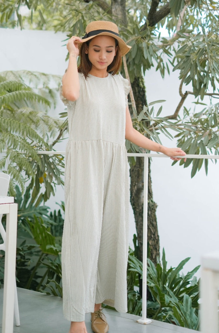Jasmie Polycotton Jumpsuit