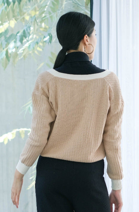 Pingkan Knitted Cotton Outerwear