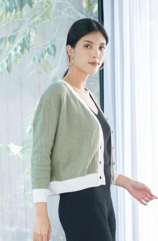 Pingkan Knitted Cotton Outerwear
