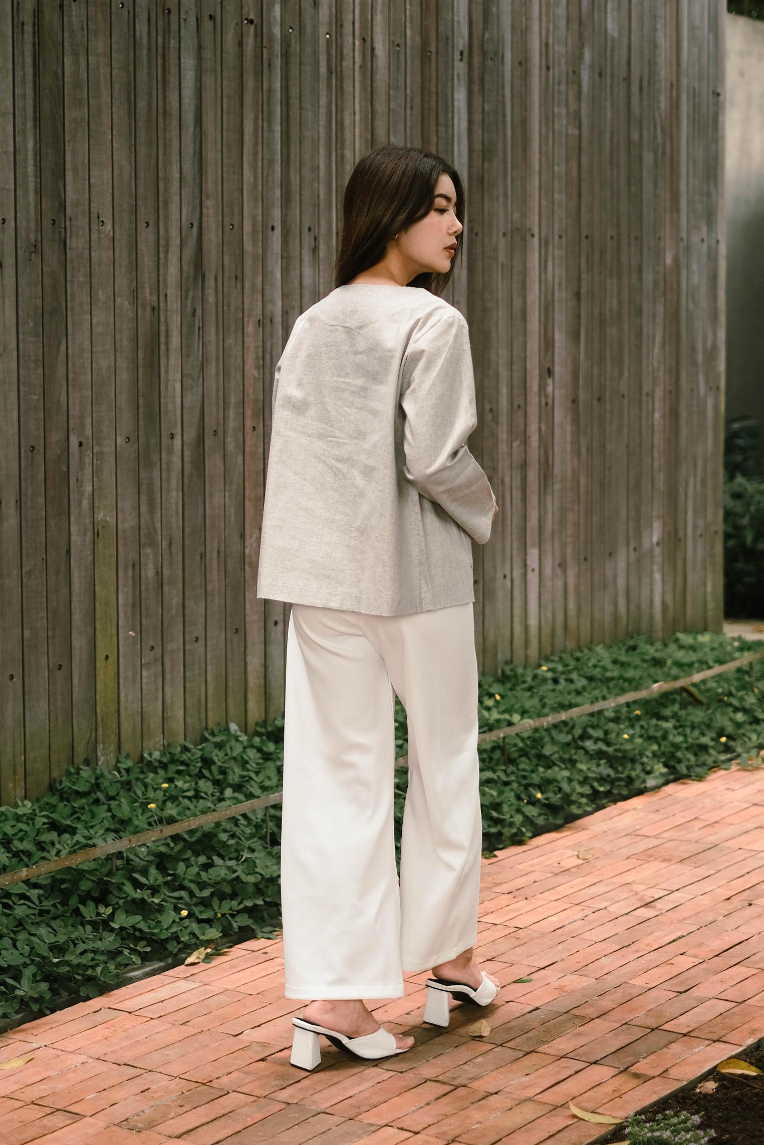 Corby Pure Linen Blouse