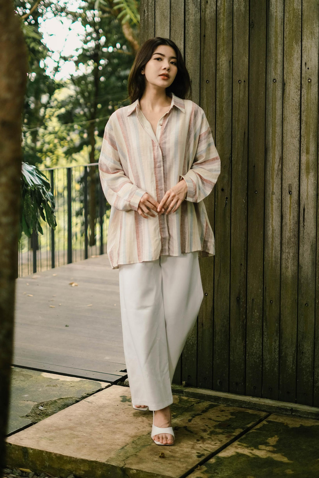 Kimmy Linen Blouse